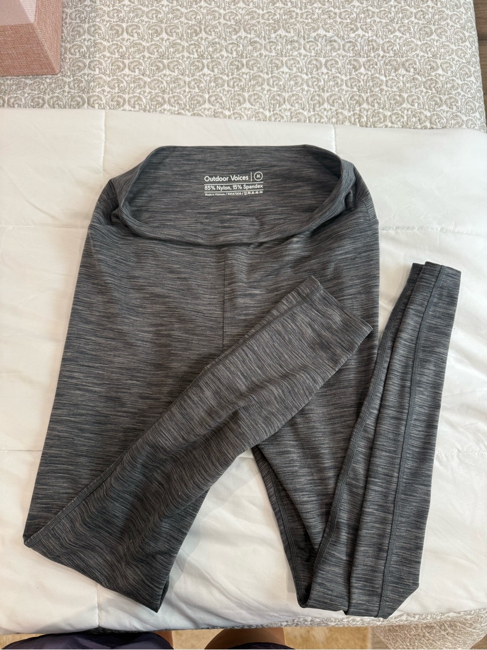 Outdoor Voices Charcoal Heather Leggings